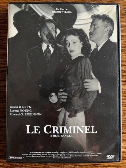 Le Criminel Orson Welles, CD & DVD, DVD | Classiques, Comme neuf, Thrillers et Policier, 1940 à 1960, Tous les âges, Enlèvement ou Envoi