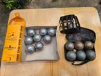 14 petanque ballen met draagtasjes., Ophalen, Gebruikt