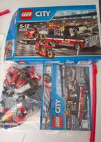 Lego city 60084 racemotor transport, Ophalen of Verzenden, Zo goed als nieuw, Complete set, Lego