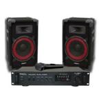 Ibiza dj150 disco sound karaoke set usb,microfoon, Audio, Tv en Foto, Karaoke-apparatuur, Ophalen of Verzenden, Nieuw, Complete set