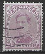 Belgie 1915 - Yvert/OBP 140 - Koning Albert I (ST), Verzenden, Gestempeld, Gestempeld, Koninklijk huis