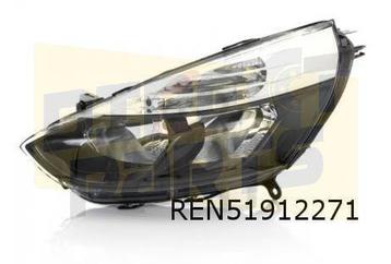 Renault Clio IV (1/13-9/16) koplamp Links (zwart accent) "Au beschikbaar voor biedingen