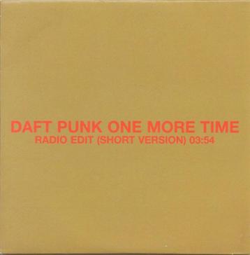 Daft Punk  One More Time Radio Edit (Short Vers.) CD PROMO