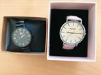MOET NU WEG!! LOT TWEE MOOIE NIEUWE DAMES HORLOGES WATCHES, Handtassen en Accessoires, Horloges | Dames, Overige merken, Leer