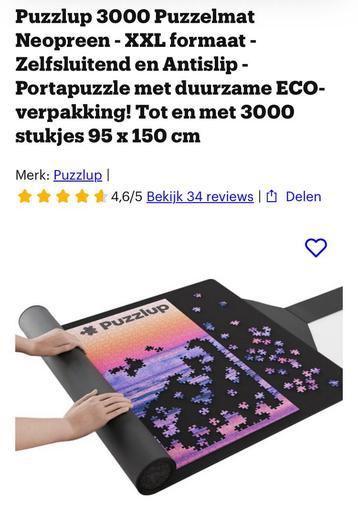 Puzzelmat 95x150 beschikbaar voor biedingen