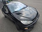 Peugeot 206cc Cabrio 104dkm Gekeurd VVk 2007 Benzine, Auto's, 4 zetels, Beige, 4 cilinders, Cabriolet