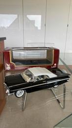 Superbe Chevrolet impala 1959 1:18 nickel en boîte, Autres marques, Voiture, Neuf