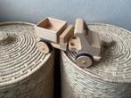 Kamion in hout, Kinderen en Baby's, Speelgoed |Speelgoedvoertuigen, Ophalen, Zo goed als nieuw