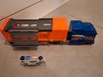 Hot Wheels smash truck + autootje, Ophalen of Verzenden, Zo goed als nieuw