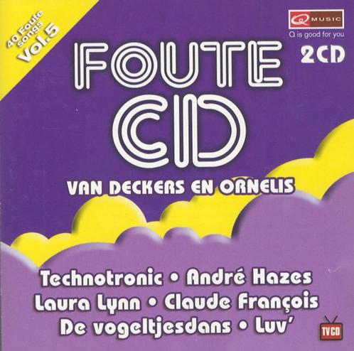 Foute CD Van Deckers En Ornelis - Vol. 5, Cd's en Dvd's, Cd's | Verzamelalbums, Zo goed als nieuw, Pop, Ophalen of Verzenden
