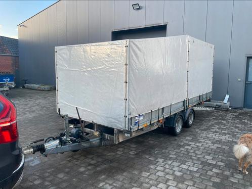 Ifor Williams CT166  multitransporter met bache, Auto diversen, Aanhangers en Bagagewagens, Gebruikt, Ophalen of Verzenden