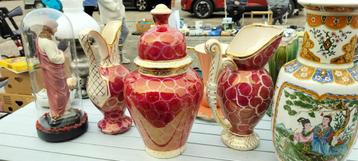 Vazen, borden, retro, etc rommelmarkt beschikbaar voor biedingen