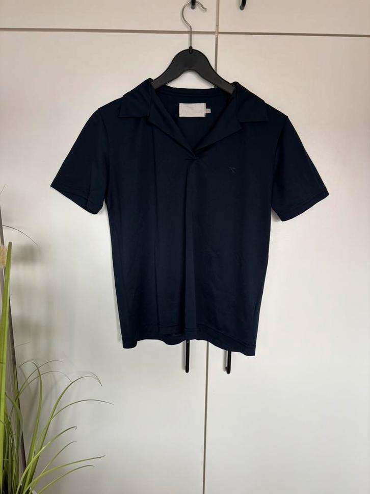 Diadora Polo Shirt – Maat S – Donkerblauw, Kleding | Dames, T-shirts, Zo goed als nieuw, Maat 36 (S), Blauw, Korte mouw, Ophalen of Verzenden