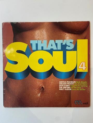 Vinyl LP That's Soul 4 NM 1973