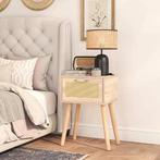 Set van 2 bohemien rotan nachtkastjes | GRATIS LEVERING, -, Verzenden, -, Nieuw