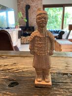 Beeldje - Terracotta strijder China legerfiguur, Antiek en Kunst, Kunst | Beelden en Houtsnijwerken, Ophalen of Verzenden