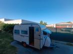 Retro caravan "De Reu" uit België!, Caravans en Kamperen, Particulier, Tot en met 3