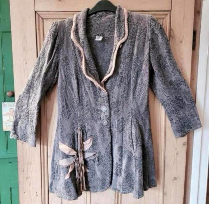 Out of Xile - Vintage oud engels jack jasje - Size 3 als M, Kleding | Dames, Truien en Vesten, Zo goed als nieuw, Maat 38/40 (M)