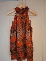 oranje jurk vero moda S, Enlèvement ou Envoi, Vero Moda, Taille 36 (S), Comme neuf