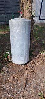 Metalen vat - tank, Doe-het-zelf en Bouw, Metalen, Ophalen, Gebruikt, IJzer