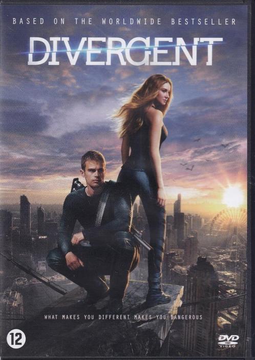 Divergent (2014) Shailene Woodley - Theo James, Cd's en Dvd's, Dvd's | Actie, Gebruikt, Actie, Vanaf 12 jaar, Ophalen of Verzenden