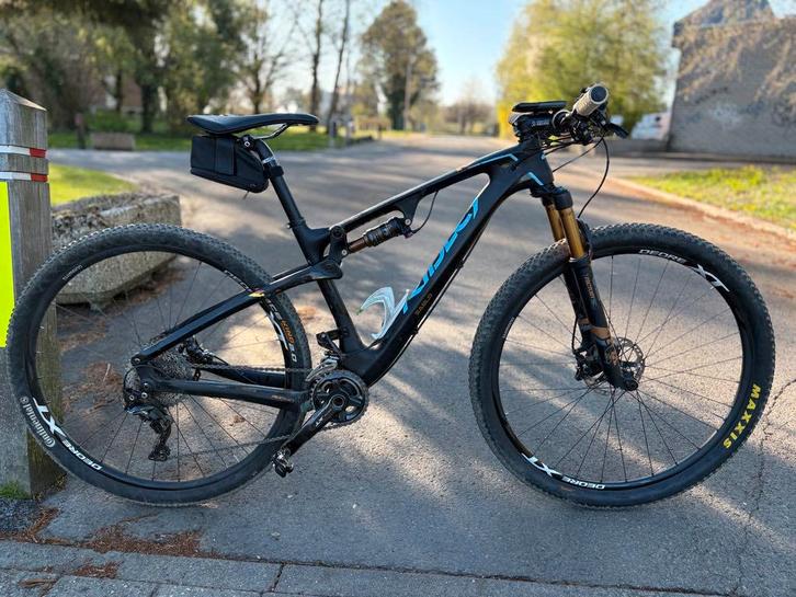 VTT Ridley Sablo Carbone –M – Full Suspension – Shimano XT, Fietsen en Brommers, Fietsen | Mountainbikes en ATB, Zo goed als nieuw