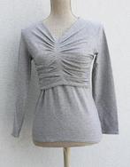 Grijze blouse maat M, Kleding | Dames, Maat 38/40 (M), Ophalen of Verzenden, Tehen, Grijs