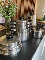 kookpotten set van 5, Ophalen, Keramische plaat, Aluminium, Pannenset