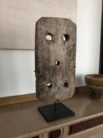 ORIGINEEL ART BRUT HOUT SOKKEL GALERIE, Ophalen of Verzenden
