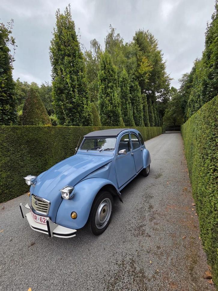 Citroen 2cv 1987, Auto's, Citroën, Particulier, 2CV, Benzine, 5 deurs, Handgeschakeld, Blauw, Blauw, Ophalen