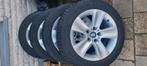 MICHELINE 225/55/17 BMW F11 M+S, Ophalen, Gebruikt, Velg(en), Winterbanden