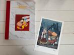Asterix hardcover met prent, Ophalen of Verzenden, Zo goed als nieuw