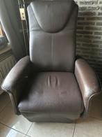 Massagezetel in leder van sinomax, Ophalen, Gebruikt, Eenpersoons, Leer