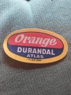 Etiket Durandal Atlas, Verzamelen, Merken en Reclamevoorwerpen, Ophalen of Verzenden, Zo goed als nieuw