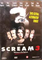 DVD HORROR- SCREAM 3, Alle leeftijden, Ophalen of Verzenden, Zo goed als nieuw, Overige genres
