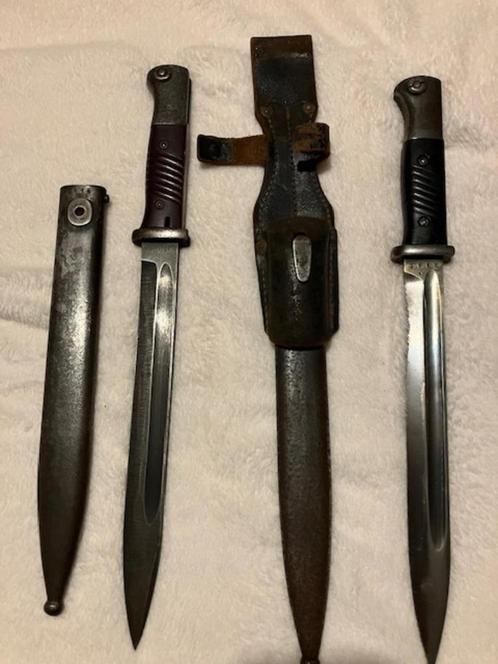 Lot de deux baïo pour 98 K, Verzamelen, Militaria | Tweede Wereldoorlog, Verzenden