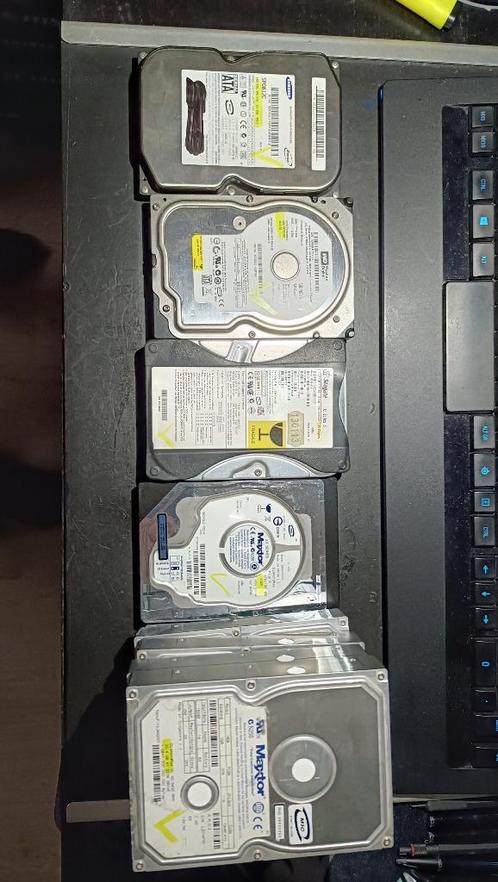 Harde schijven 3.5 en 2.5 inch SATA en IDE, Informatique & Logiciels, Disques durs, Utilisé, IDE, Enlèvement