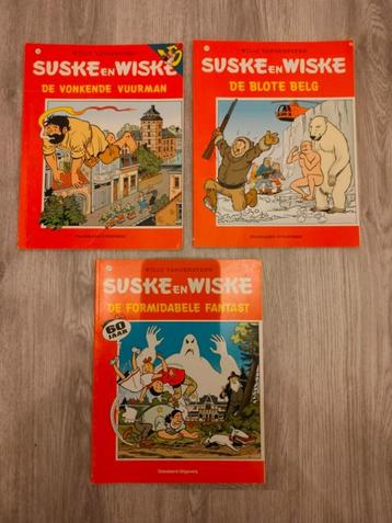 3 suske en wiske strips (eerste druk en in zeer goede staat) beschikbaar voor biedingen