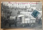 Zeldzame postkaart - markt Bilzen terugtocht Duitsers WO I, Collections, Cartes postales | Belgique, Limbourg, Enlèvement ou Envoi