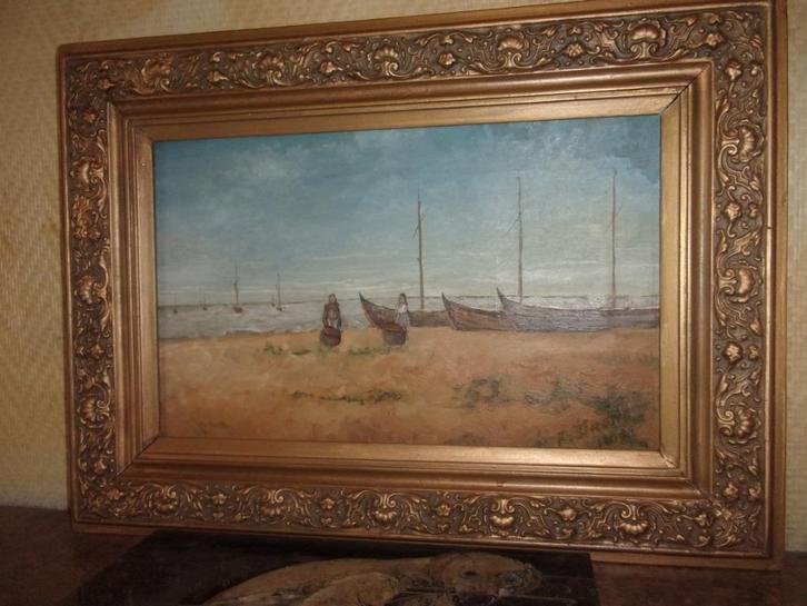 DAENS Antoine (Brussel 1871 - Elsene 1946)., Antiek en Kunst, Kunst | Schilderijen | Klassiek, Ophalen of Verzenden