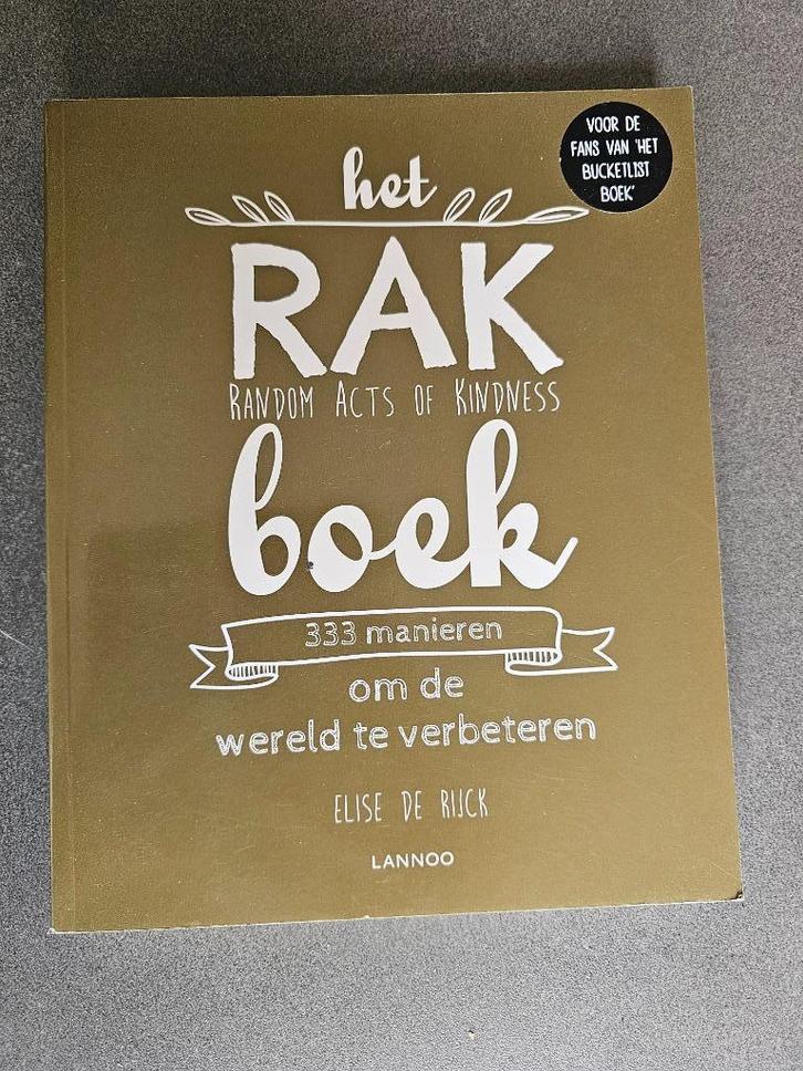 boek - Het RAK-boek, Boeken, Hobby en Vrije tijd, Nieuw, Overige onderwerpen, Geschikt voor kinderen, Ophalen of Verzenden