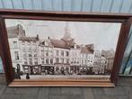 Oude kader van de grote markt in Hasselt., Antiek en Kunst, Ophalen