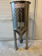 RVS conisch 50 liter vergisting vat, Ophalen, Zo goed als nieuw
