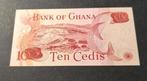 Ghana 10 Cedis 1978, Ophalen of Verzenden, Overige landen, Los biljet