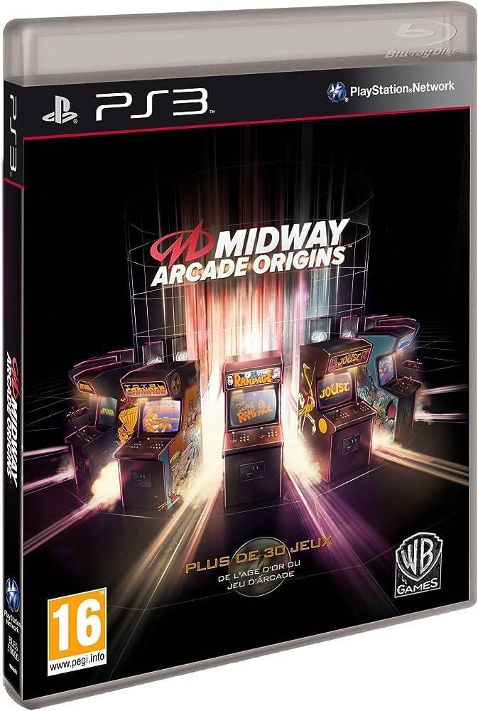 Midway Arcade Origins (version espagnole / BLES-01768), Consoles de jeu & Jeux vidéo, Jeux | Sony PlayStation 3, Comme neuf, Autres genres