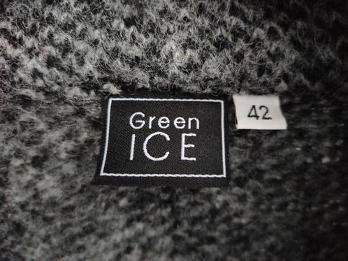 Warme grijze wollen jas T42 modeklassieker, Kleding | Heren, Jassen | Winter, Gedragen, Grijs, Ophalen of Verzenden