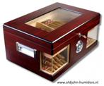 H01 HUMIDOR "WOOD WONDERFUL" INZETTRAY EN SLOT - 125 SIGAREN, Verzamelen, Verzenden, Nieuw, Tabaksdoos of Verpakking