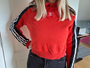 crop sweatshirt à capuche Adidas, taille M