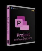 Microsoft Project 2021 Professionnel   1 clé d'activation l, Ophalen of Verzenden, Nieuw, Windows