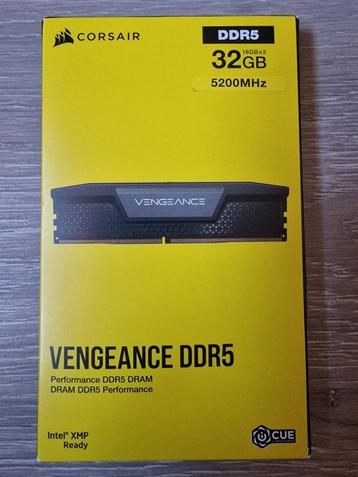 Ram ddr5 vengeance 32GB (16GB chacune) beschikbaar voor biedingen